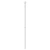 vidaXL T&ecirc;te de lit de remplacement m&eacute;tal blanc 90 cm