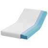 vidaXL Matelas Blanc 80 x 160 cm Mousse Infus&eacute;e de Gel