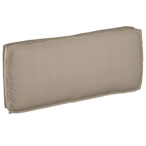 vidaXL Coussin Tissu Oxford Taupe 120 x 50 x 12 cm