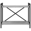 vidaXL &Eacute;tag&egrave;re Sonoma gris 60 x 30 x 50 cm Bois d'ing&eacute;nierie
