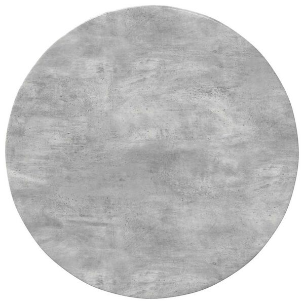 vidaXL Plateau de table Gris b&eacute;ton 80 x 80 x 1,5 cm Bois d'ing&eacute;nierie