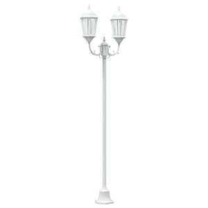 vidaXL Lumi&egrave;re de jardin 68 x 20 x 235 cm Aluminium et verre