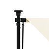 vidaXL Auvent r&eacute;tractable cr&egrave;me 400x150 m tissu et acier