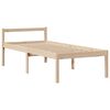 vidaXL Lit biblioth&egrave;que sans matelas 90x200 cm bois de pin massif