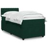 vidaXL Sommier &agrave; lattes de lit avec matelas Vert fonc&eacute; 90x190 cm