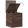 vidaXL Bo&icirc;te de rangement ch&ecirc;ne marron 40x42x46 cm bois d'ing&eacute;nierie
