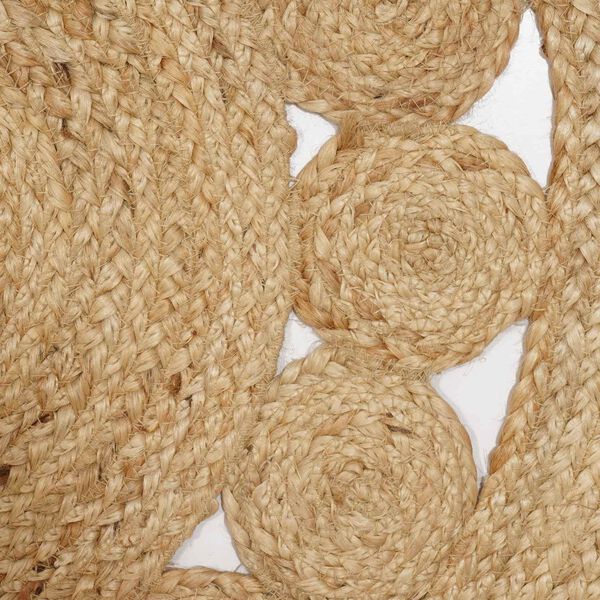 vidaXL Tapis Marron 100 x 152 cm Jute