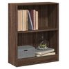 vidaXL Biblioth&egrave;que Ch&ecirc;ne marron 60x24x76 cm Bois d'ing&eacute;nierie