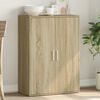 vidaXL Buffet ch&ecirc;ne sonoma 60x31x84 cm bois d'ing&eacute;nierie