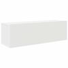 vidaXL Ensemble de meubles TV 4 pcs Blanc Bois d'ing&eacute;nierie