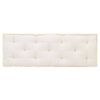 vidaXL Coussin de canap&eacute; palette Beige 120x40x7 cm