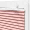 vidaXL Store pliss&eacute; rose 120x100 cm largeur du tissu 119,4cm polyester