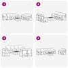 vidaXL Ensemble de canap&eacute;s d'ext&eacute;rieur 8 pcs Naturel et Beige