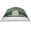 vidaXL Tente familiale avec porche 6 personnes vert imperm&eacute;able