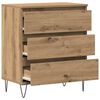 vidaXL Buffet Chêne artisanal 60 x 35 x 70 cm Bois d'ingénierie