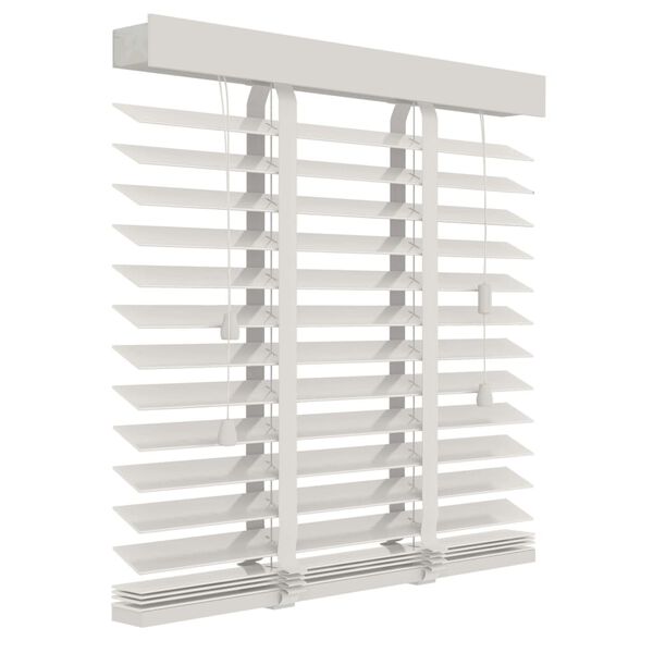 Decosol Store horizontal Bois 50 mm 140x180 cm Blanc