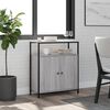 vidaXL Buffet sonoma gris 70x30x80 cm bois d'ing&eacute;nierie