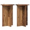 vidaXL Support de Plante 2 pcs Bois ancien &Oslash;40 x 60 cm