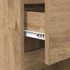 vidaXL Cabinet de chevet 2 pcs Ch&ecirc;ne artisanal 40 x 35 x 70 cm
