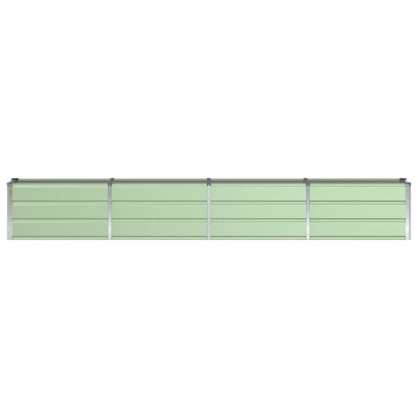 vidaXL Jardini&egrave;re Vert 320 x 40 x 45 cm Acier