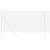 vidaXL Cl&ocirc;ture hexagonale Vert 1,4 x 10 m PVC