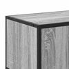 vidaXL Meuble TV sonoma gris 150x35x41 cm bois d'ingénierie et métal