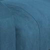 vidaXL Fauteuil de massage Bleu Velours