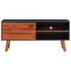 vidaXL Meuble TV 110x35x50 cm Bois d'acacia solide et MDF