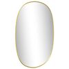 vidaXL Miroir mural Dor&eacute; 50x35 cm