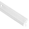 vidaXL Nez de marche forme en L 15 pcs aluminium 100 cm argent&eacute;