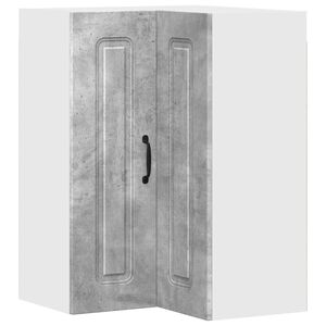 vidaXL Panneau de lave-vaisselle Kalmar Gris b&eacute;ton 57 x 57 x 80 cm