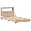 vidaXL Cadre de lit sans matelas 90x190 cm bois de pin massif