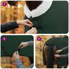 vidaXL Couverture &Eacute;quine Vert fonc&eacute; complet 95 cm Fleece polaire