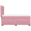 vidaXL Sommier &agrave; lattes de lit et matelas Rose 80x200 cm Velours