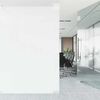 vidaXL Films pour fen&ecirc;tre 5 pcs statique d&eacute;poli blanc PVC