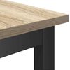 vidaXL Banc de salle &agrave; manger Ch&ecirc;ne Sonoma 100 x 32,5 x 48,5 cm