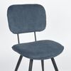LABEL51 Chaises &agrave; manger lot de 2 Vic 49x60x87 cm bleu