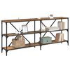 vidaXL Table console Bois ancien 180 x 30 x 75 cm Bois d'ing&eacute;nierie
