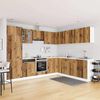 vidaXL Ensemble d'armoires de cuisine 14 pcs Kalmar bois d'ing&eacute;nierie
