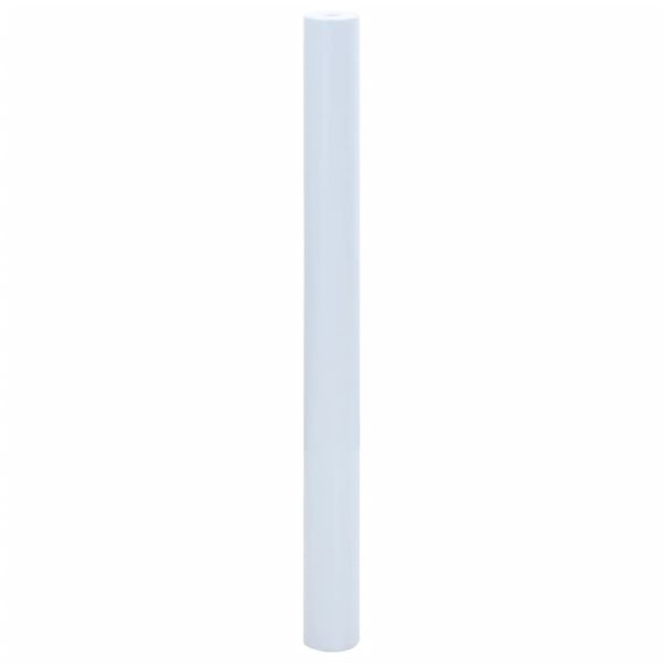 vidaXL Film de fen&ecirc;tre statique d&eacute;poli blanc 45x1000cm PVC