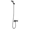 vidaXL Ensemble de Douche Noir G 1 / 2 pouces