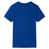 T-shirt pour enfants bleu fonc&eacute; 116