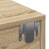 vidaXL &Eacute;tag&egrave;re murale avec tiroirs ch&ecirc;ne sonoma bois d'ing&eacute;nierie