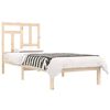 vidaXL Cadre de lit sans matelas 90x190 cm bois de pin massif