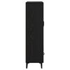 vidaXL Haut Armoire avec tiroir Ch&ecirc;ne noir 70 x 31 x 115 cm