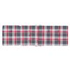 vidaXL Coussins de chaise longue lot de 2 motif &agrave; carreaux rouges