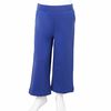 Pantalon à jambes larges pour enfants bleu cobalt 128