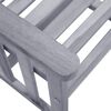 vidaXL Chaises de jardin avec table &agrave; th&eacute; et coussins Acacia solide