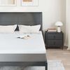 vidaXL Surmatelas Blanc 140 x 200 cm Tissu Jacquard