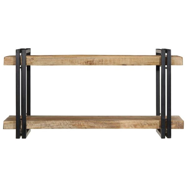 vidaXL &Eacute;tag&egrave;re murale 90x33x45 cm bois de manguier massif brut